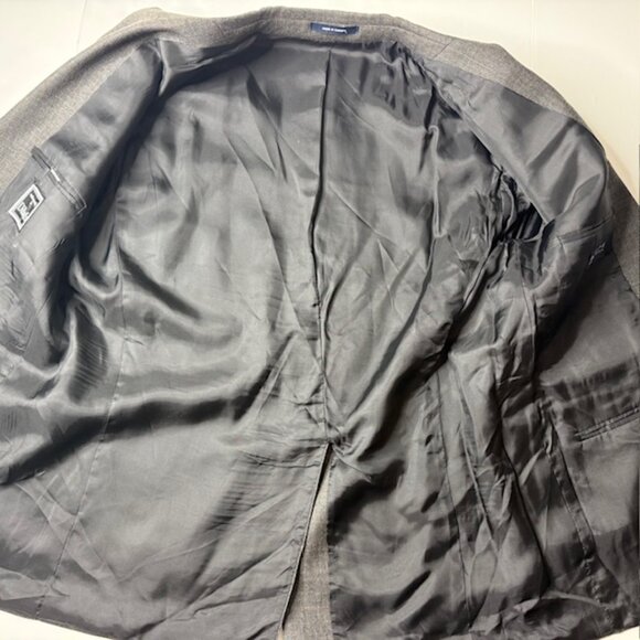 Ralph Lauren Men’s Blazer 44R Gray Wool Cashmere Sport Coat Jacket 2-Button RRL - Picture 6 of 13